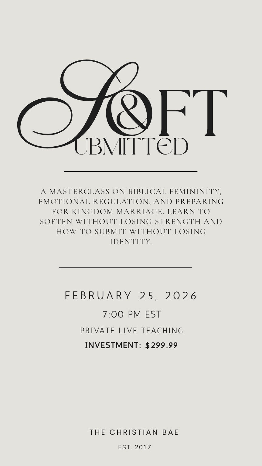 SOFT & SUBMITTED MASTERCLASS