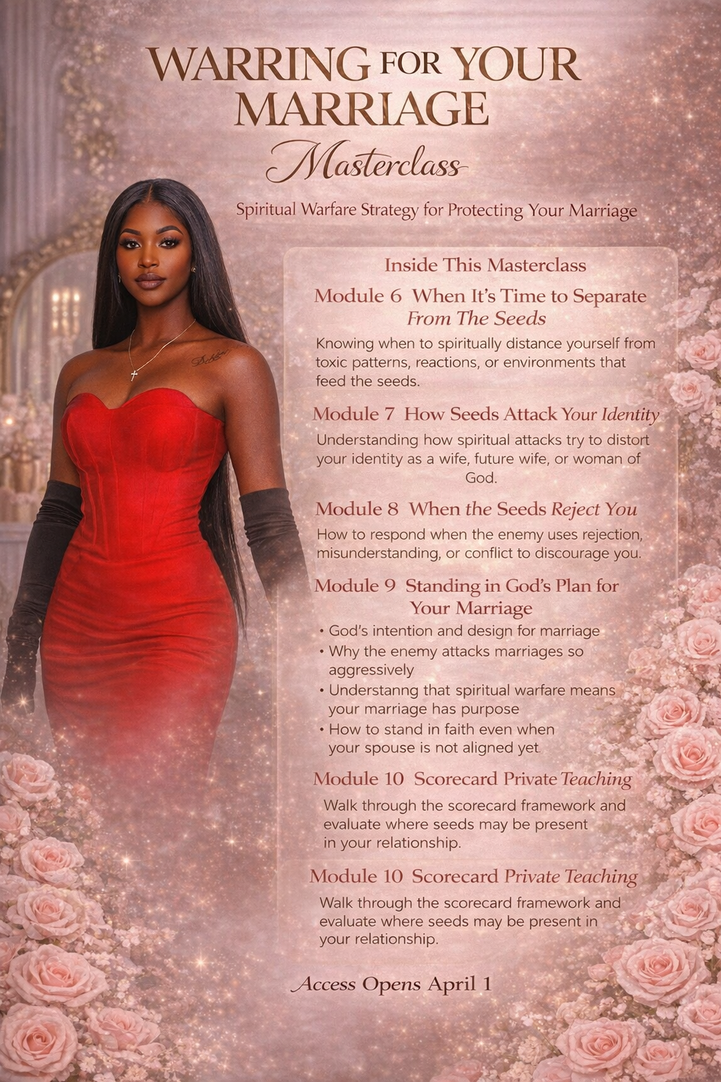 Warring For Your Marriage Masterclass (April 1 2026)